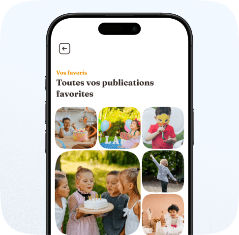 Aperçu Marmo — grille de publications favorites